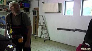 Euphoric Party Girl Gets Ass Slapped by Ancient Hubby at Wild Bash