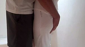 real amateur sex with shaved pussy and creampie