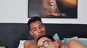 White Guy Called To Study By Black Lover, Gets His Ass Fucked