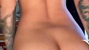 susy gala in cosplay uses big dildo