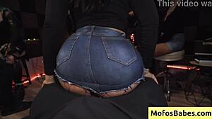 Nia Bleu Sucks Monster Cock