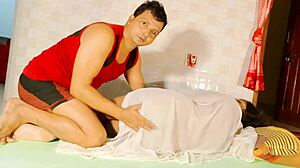 I feel so connected fucking this young busty asian bengali girl rumpa21a with a creampie