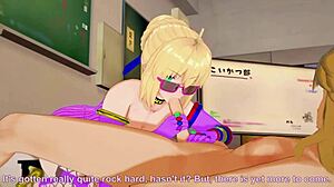 Buttsex magic with saber