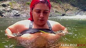 a stranger saw me naked in the river and i let him fuck me... oops
