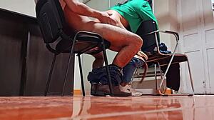 dude, caught nataly delpech banging at work on hidden cam, so hot!