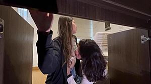 I never noticed my maid was this hot bending over to clean the study