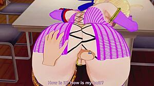 Buttsex magic with saber