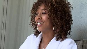 Sexy ebony misty stone exclaims 'this is the fuck of my life!'