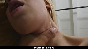 stepbro cheers up his stepsister after her boyfriend cheats