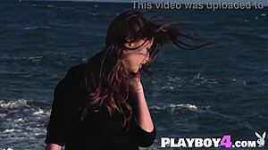 sexy big boobed brunette teen mila azul, wanna see her strip naked?