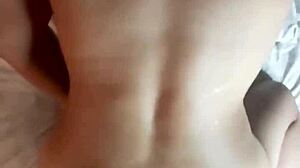 Babe Bent Over for Anal Sex with Shaved Pussy