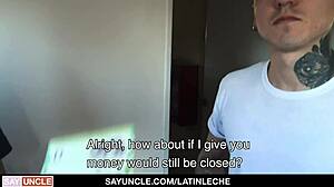 latinleche - latino hunk tops big dick boy in hairy gay orgy first time