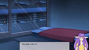 in something unlimited part 130, the character gets an anal orgasm from a monster cock