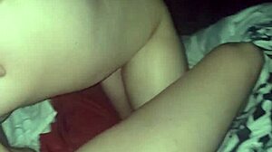 Redhead milf rides cock for creampie.