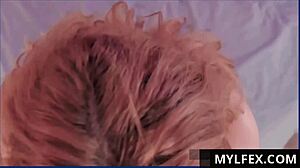 Whoa! Curvy Redhead Milf Caught Jerking on Phone - Summer Hart 😲