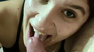 italian slut sucks cock and ass