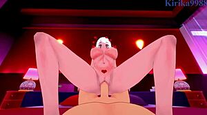 lucifer ceo of hell and modeus lustful demon in helltaker pov