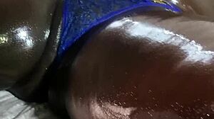 yoni massage therapist helps housewife relax