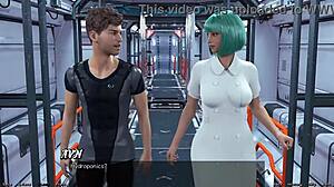 Stranded In Space 2: Meeting The Step Sisters With Big Tits