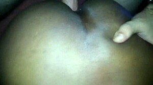 my first homemade interracial cum on pussy