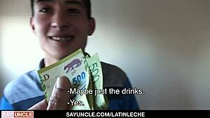 latinleche - latino hunk tops big dick boy in hairy gay orgy first time