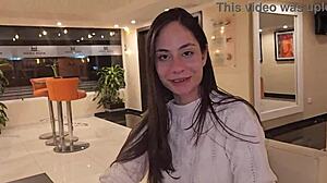 Old friend lures me to her hotel room for wild fun!