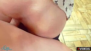 Step Sister Begs For Creampie In Pantyhose