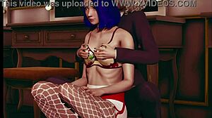 Look At These Cute 3D Lesbian Girls In Pantyhose!