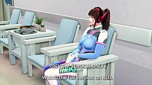 Overwatch 3D hentai grov futanari forhåndsvisning