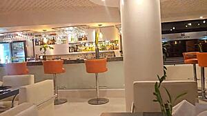 Old friend lures me to her hotel room for wild fun!