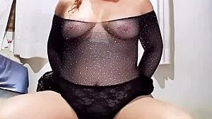 You Dirty Whore Smoking and Undressing with Toys.