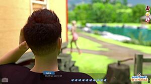 ep9 i peep on naomi's pussy helping hotties