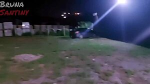 Bruna Surrenders To Big Black Cock In Club Parking Lot