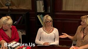 Secretary Naked at Work Gets FUCKED by Boss with Big Cock