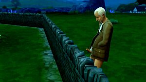 Дорис Финкл трахает жестко в Симс 4 деревенском экшене