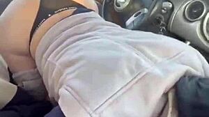 He Admires Her Perfect Ass! She Sucks His Cock For Cumshot.