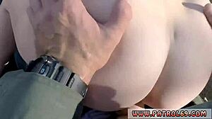 Police cock interrogates big tits redhead!