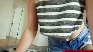 Hey, watch this teen amateur get railed with blowjob and cumshot.