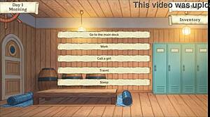 Lusty Buccaneers Hentai: Nami Exposes Huge Tits At Night.