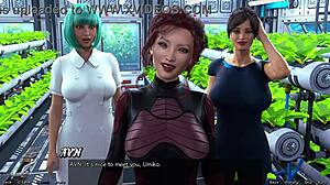 Stranded In Space 2: Meeting The Step Sisters With Big Tits