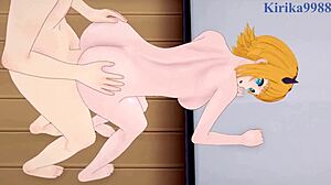 Akane Kurokawa and Mem-Cho in Intense Oshi No Ko Hentai Adventure