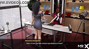 Intense breast showing in fashion business e2 35