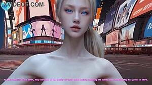 this 21yo blonde doll with a perfect body explores new york in uncensored hentai.