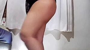 You Dirty Whore Smoking and Undressing with Toys.