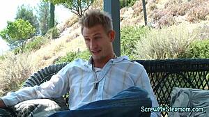 Neglected Milf Fucks Her Stepson Hard.