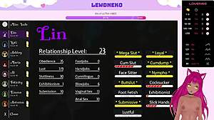 Vtuber Lewdneko Moaning in Harem Hotel Part 23 Gameplay! 😻