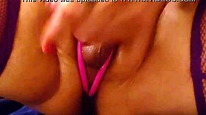 tranny enjoys ass play and cum