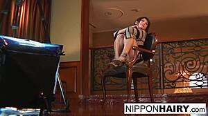 shy teen poses nude for camera