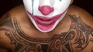 is that mexican guy in halloween costume masturbating his cock solo?