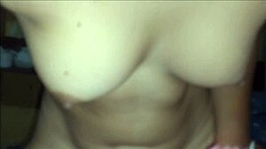 Linda venezolana passionately fucks in her grandparents' house, real amateur pussy licking.